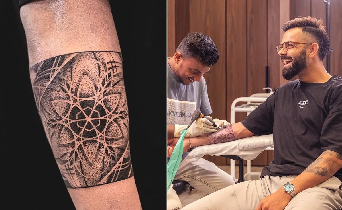 Virat Kohli's Tattoo Artist Reveals The Meaning Of His New Tattoo