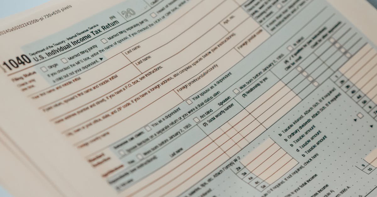 Detailed close-up image of a U.S. 1040 Individual Income Tax Return form, ideal for finance-related content.